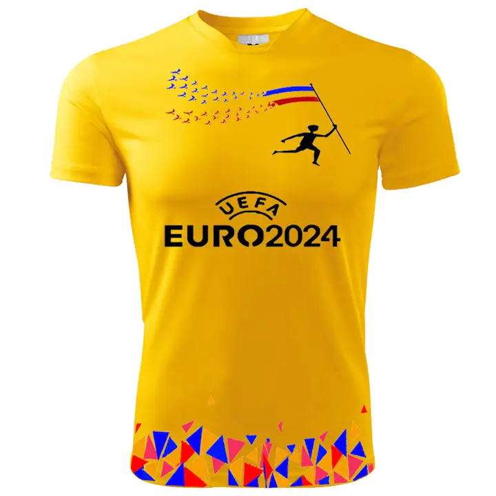 Tricou Romania Editie Limitata Euro 2024