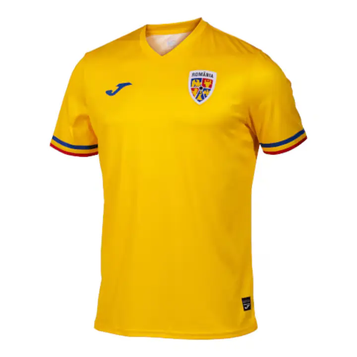 Tricou maneca scurta oficial pentru suporteri echipa nationala a Romaniei AH10601A5101, Joma, Galben, Galben