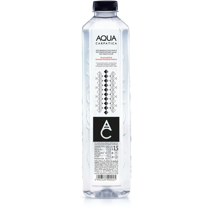 Aqua Carpatica Apa minerala naturala plata 1.5l,